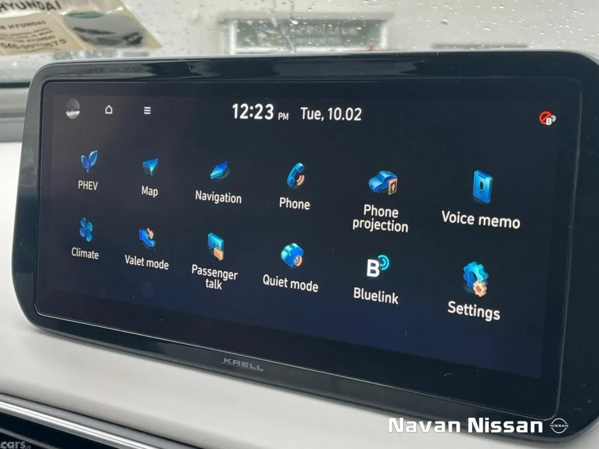 Hyundai Santa Fe SUV, Petrol Plug-in Hybrid, 2022, Grey