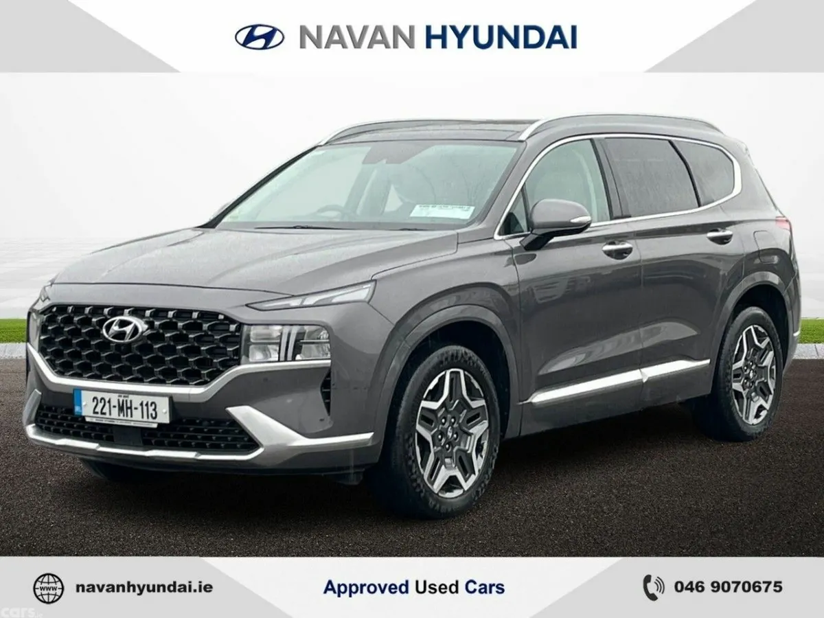Hyundai Santa Fe SUV, Petrol Plug-in Hybrid, 2022, Grey