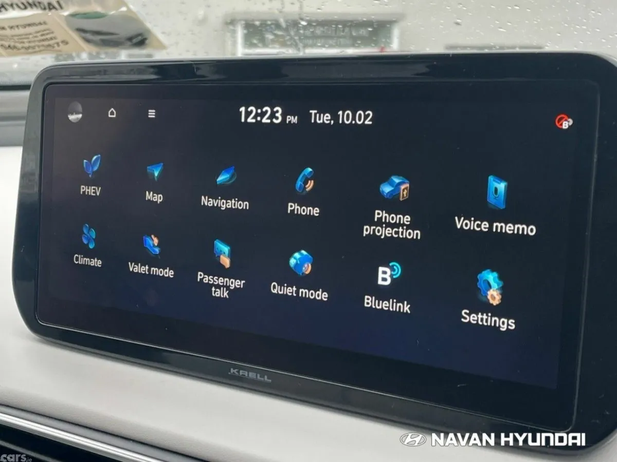 Hyundai Santa Fe SUV, Petrol Plug-in Hybrid, 2022, Grey