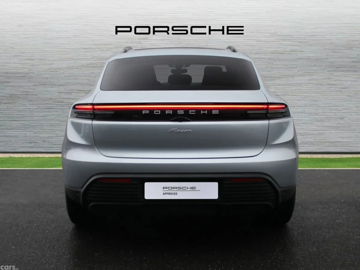 Porsche Macan SUV, Electric, 2026, Silver