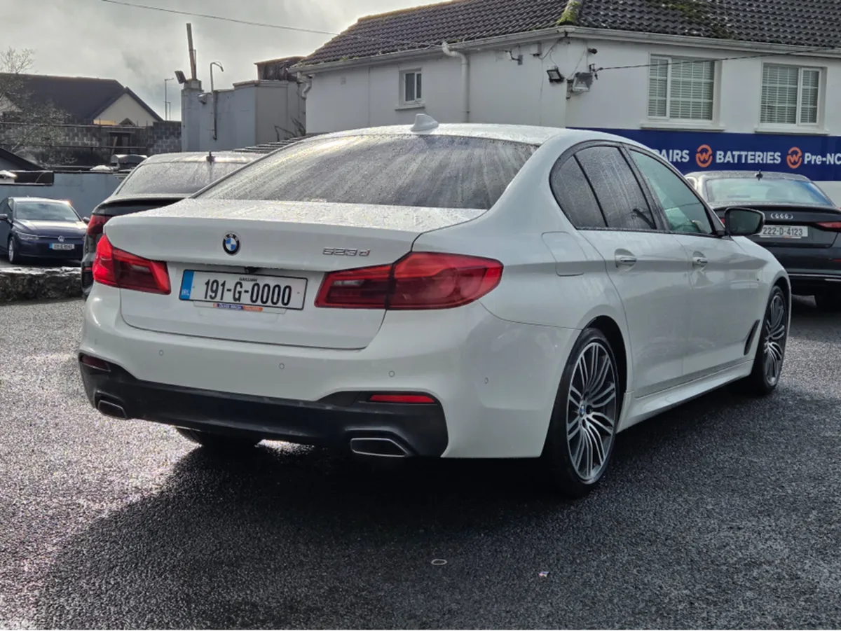 BMW 5-Series Saloon, Diesel, 2019, White