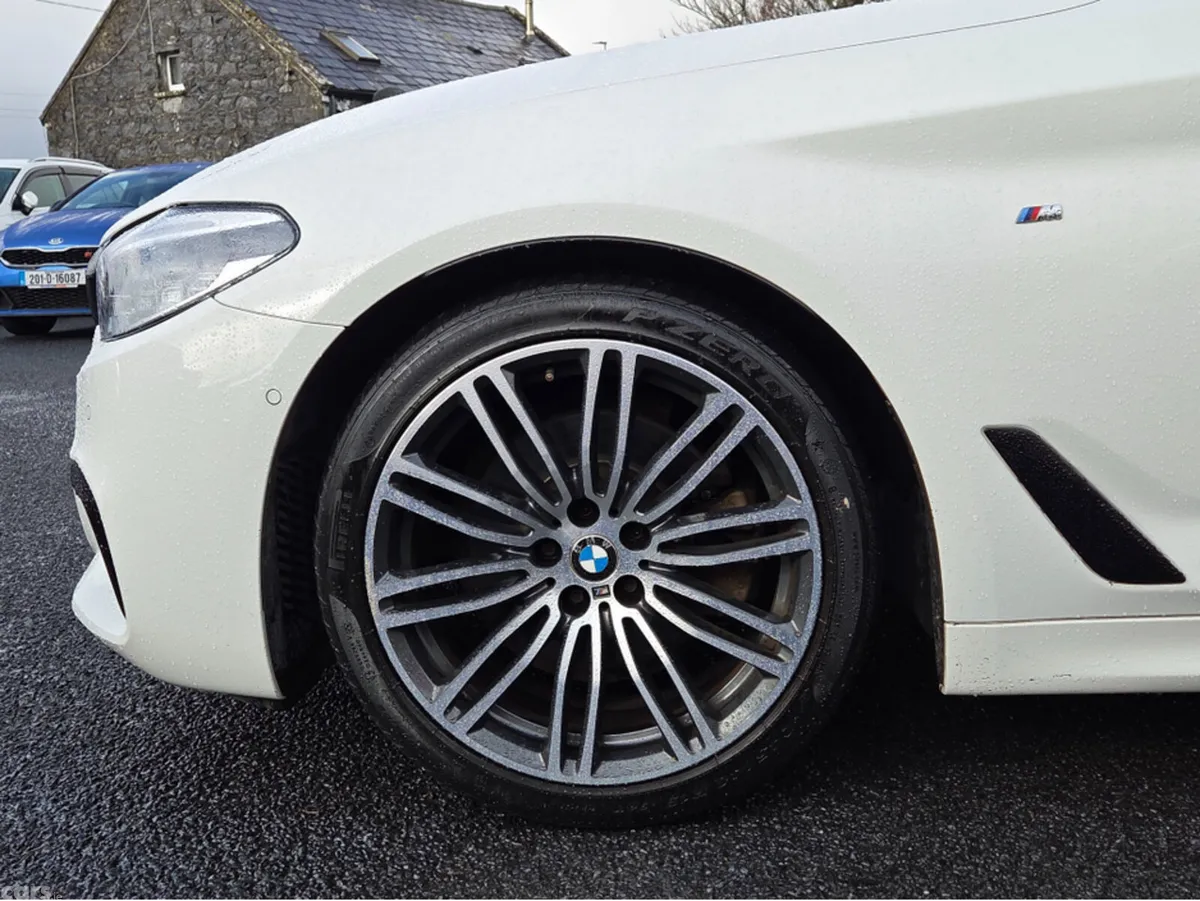 BMW 5-Series Saloon, Diesel, 2019, White