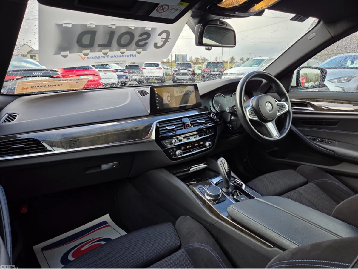 BMW 5-Series Saloon, Diesel, 2019, White