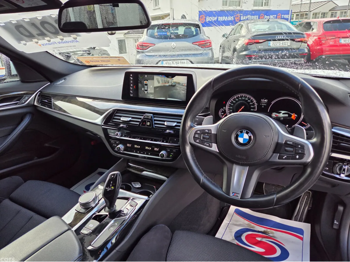 BMW 5-Series Saloon, Diesel, 2019, White