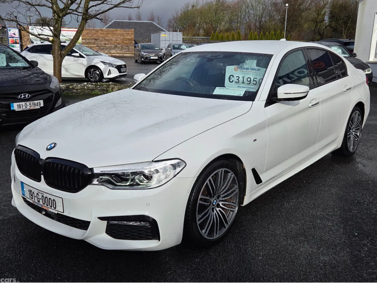 BMW 5-Series Saloon, Diesel, 2019, White