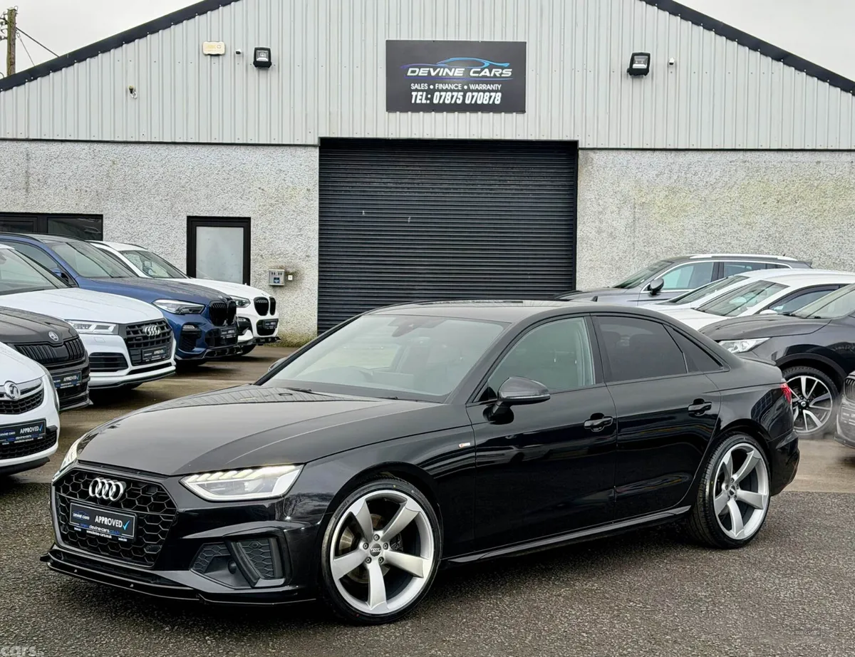 Audi A4 Saloon, Diesel Hybrid, 2021, Black