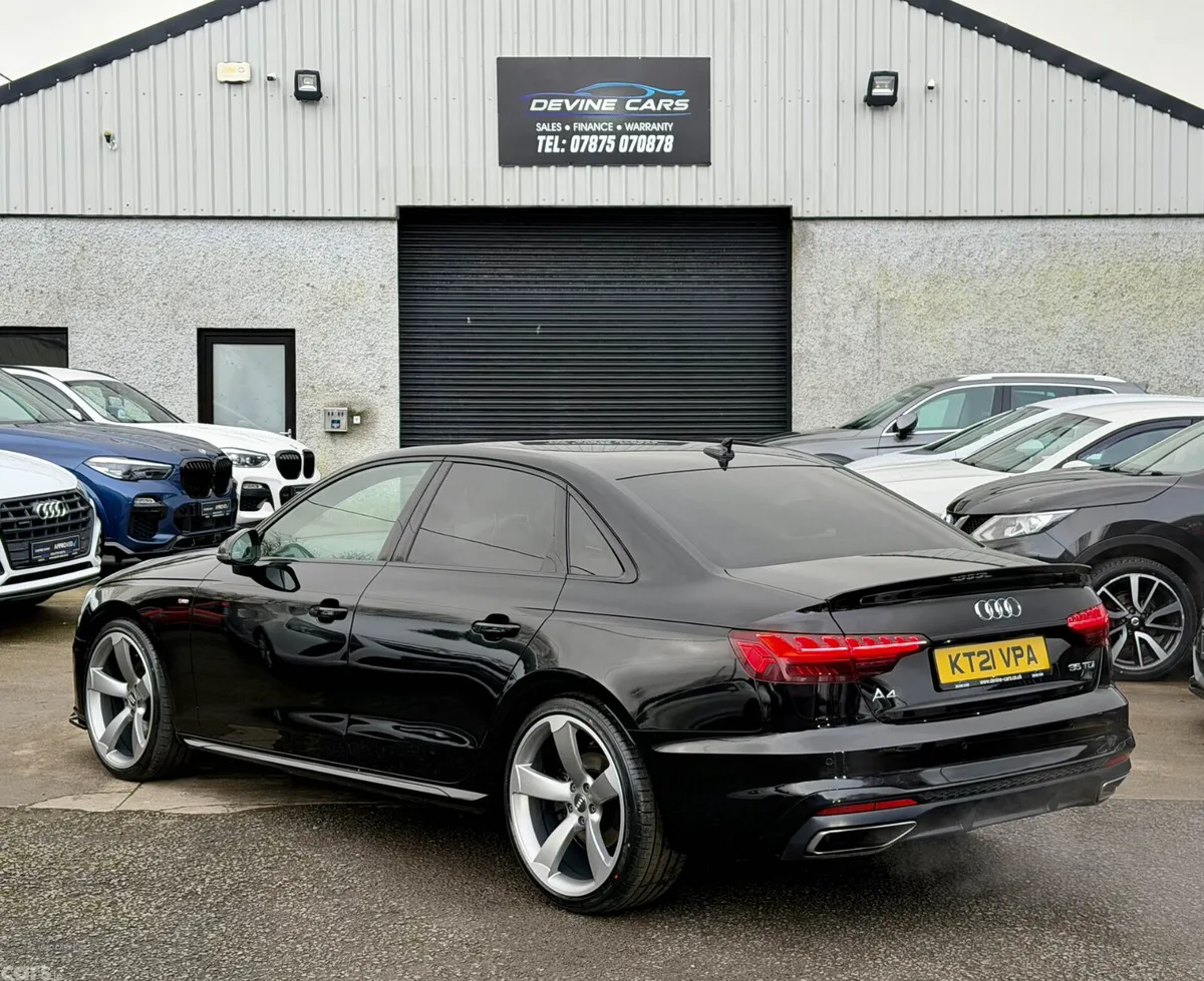 Audi A4 Saloon, Diesel Hybrid, 2021, Black