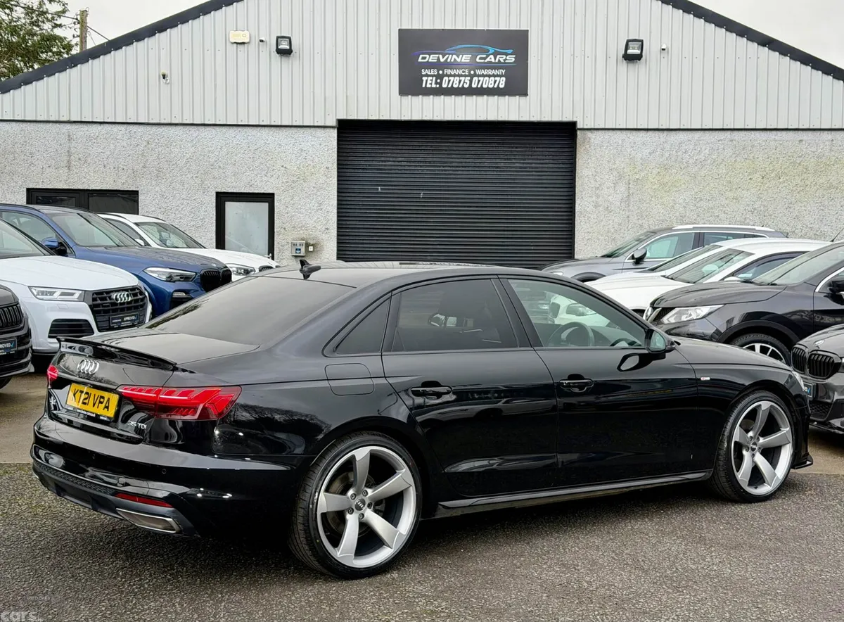 Audi A4 Saloon, Diesel Hybrid, 2021, Black