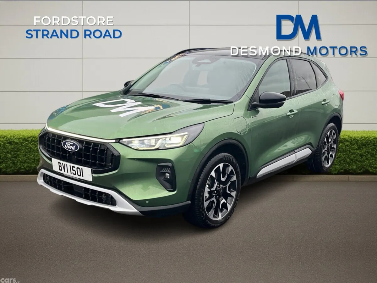 Ford Kuga SUV, Petrol Hybrid, 2025, Green