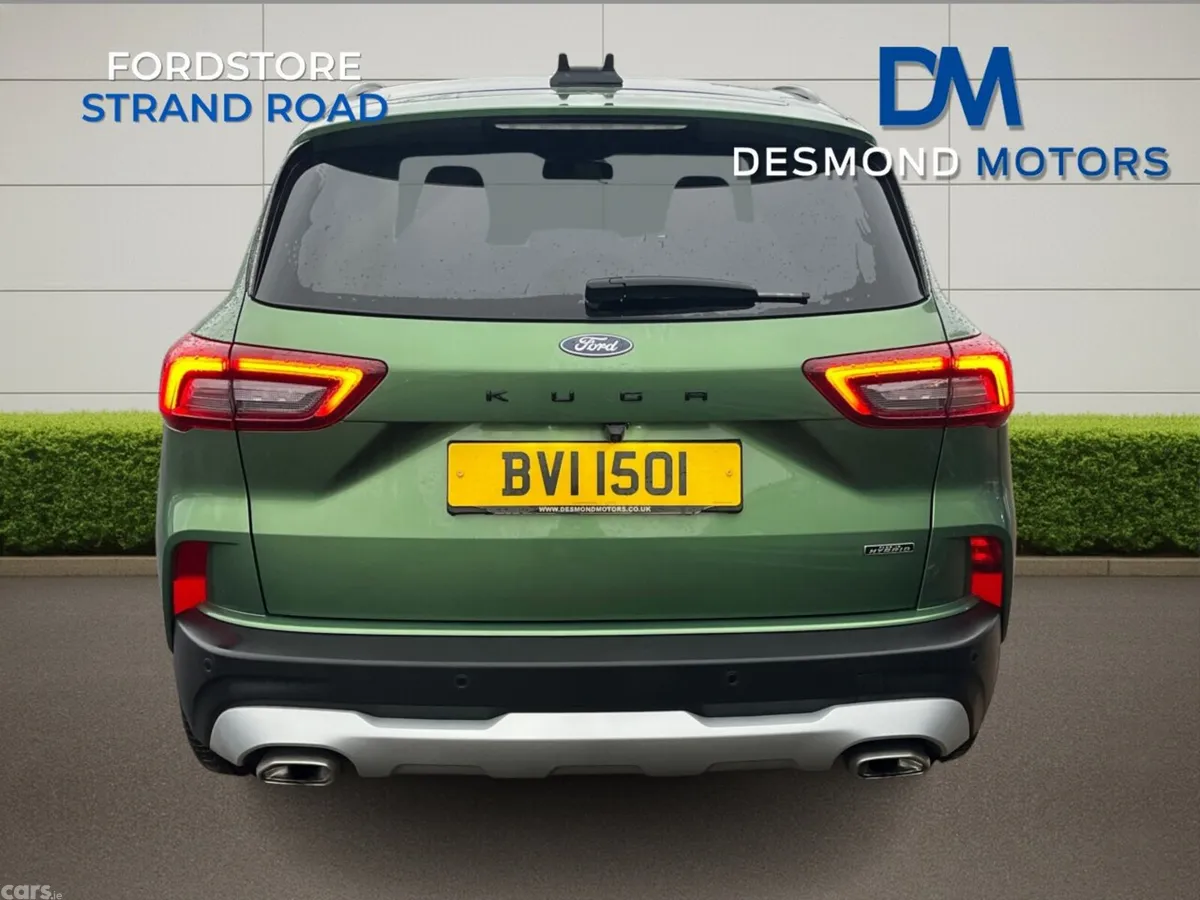 Ford Kuga SUV, Petrol Hybrid, 2025, Green