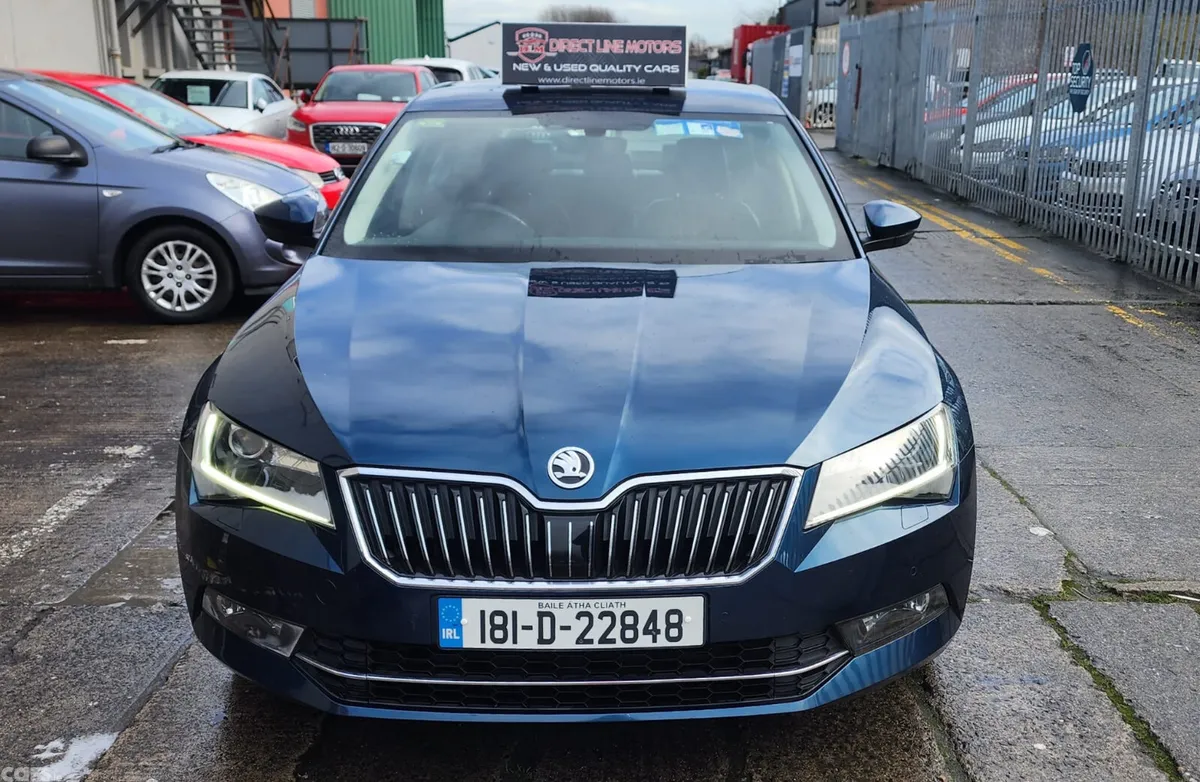 Skoda Superb Saloon, Diesel, 2018, Blue
