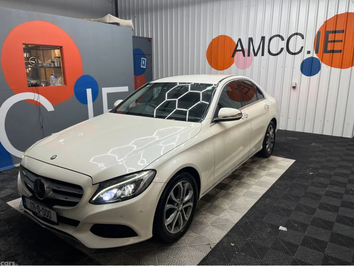 Mercedes-Benz C-Class Saloon, Diesel, 2017, White