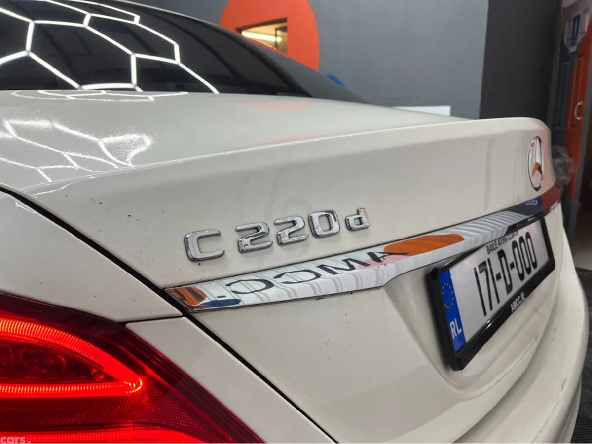 Mercedes-Benz C-Class Saloon, Diesel, 2017, White
