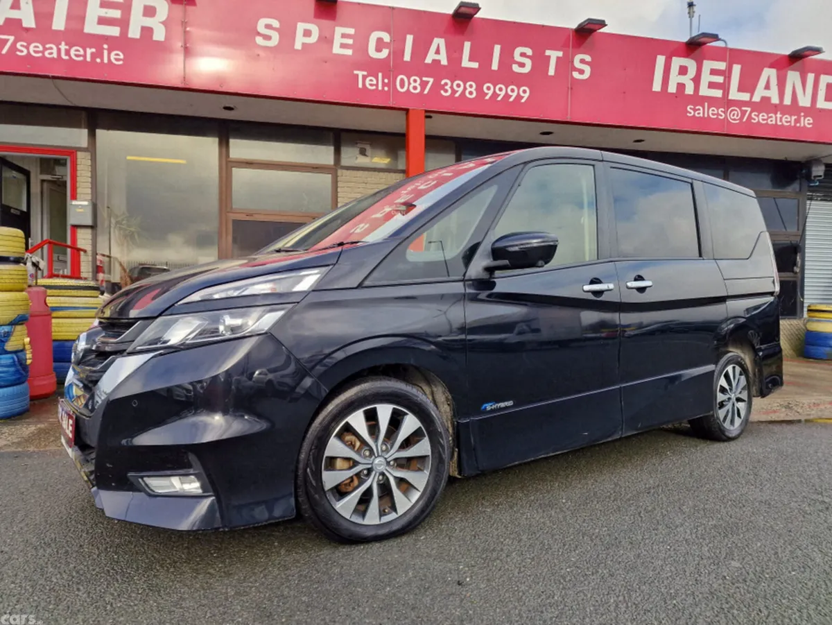 Nissan Serena MPV, Petrol Hybrid, 2017, Black