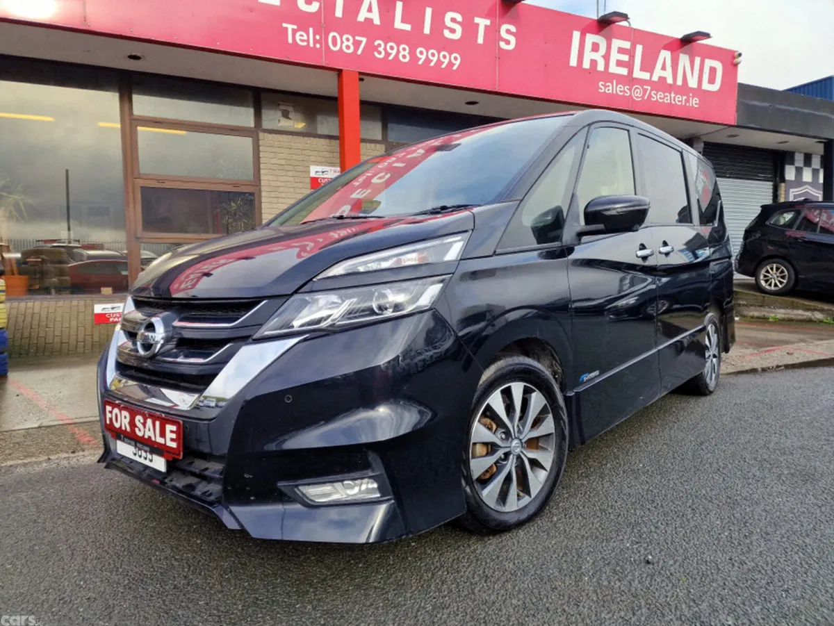Nissan Serena MPV, Petrol Hybrid, 2017, Black