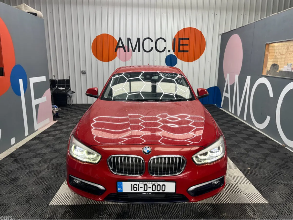 BMW 1-Series Hatchback, Petrol, 2016, Red