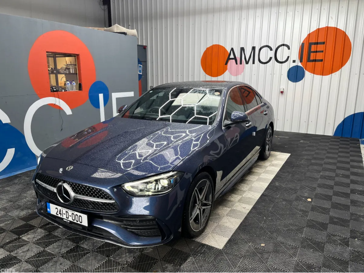 Mercedes-Benz C-Class Saloon, Petrol Plug-in Hybrid, 2024, Blue
