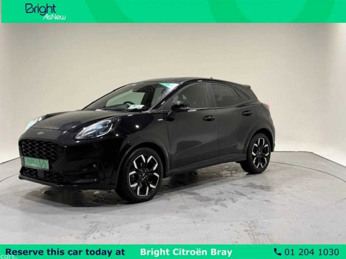 Ford Puma MPV, Petrol Hybrid, 2024, Black