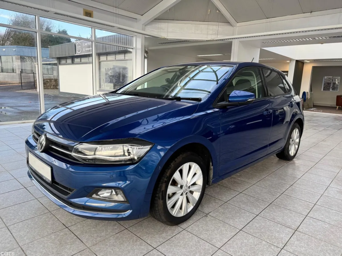 Volkswagen Polo Hatchback, Petrol, 2019, Blue