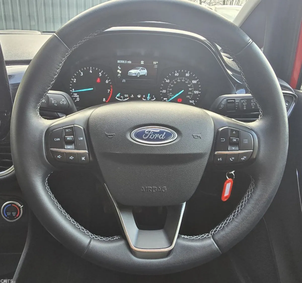 Ford Fiesta Hatchback, Petrol, 2018, Red