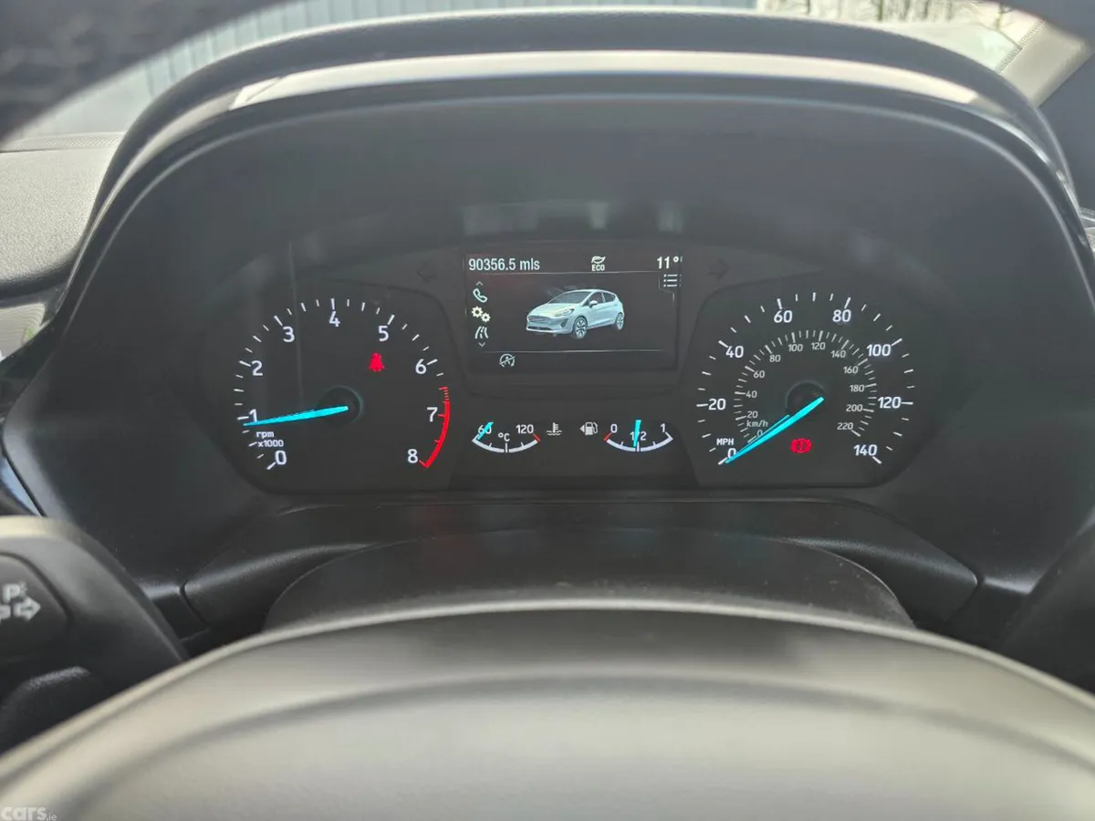 Ford Fiesta Hatchback, Petrol, 2018, Red