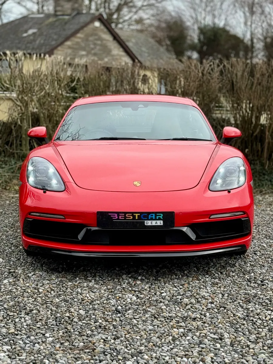 Porsche 718 Coupe, Petrol, 2018, Red