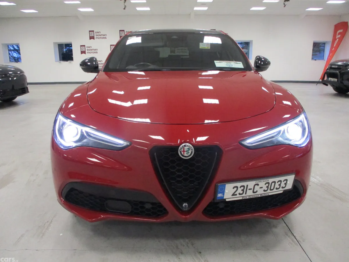 Alfa Romeo Stelvio Estate/Jeep, Diesel, 2023, Red