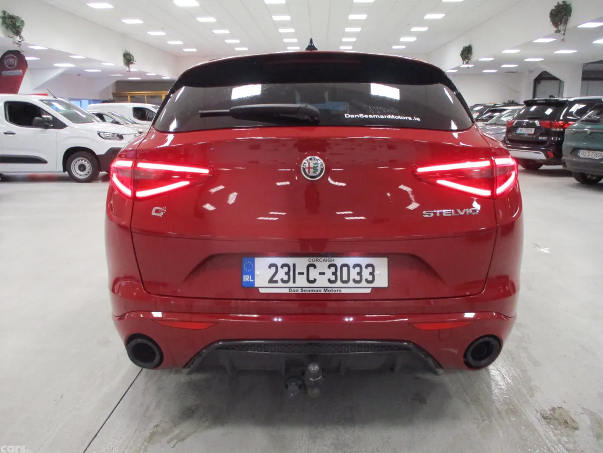 Alfa Romeo Stelvio Estate/Jeep, Diesel, 2023, Red