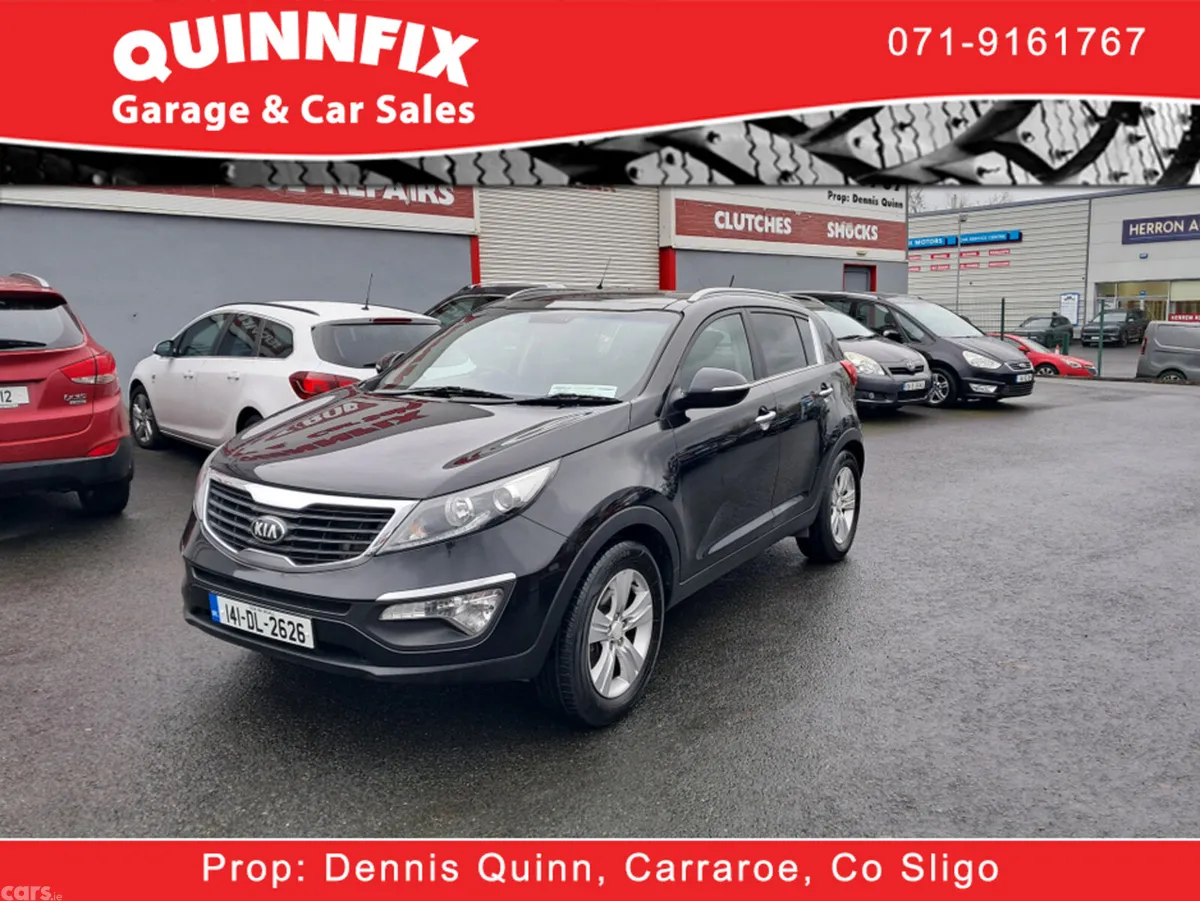 Kia Sportage Estate, Diesel, 2014, Black