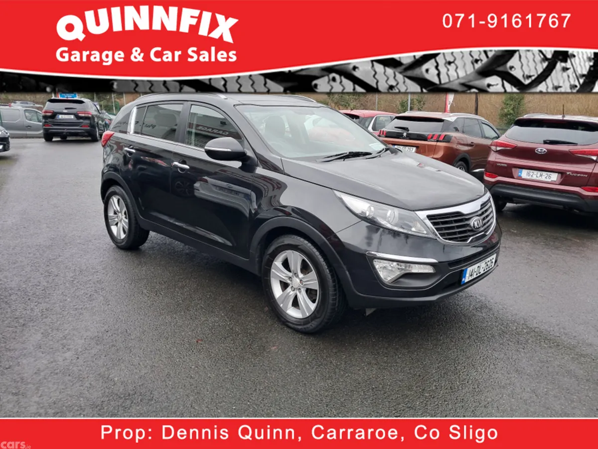 Kia Sportage Estate, Diesel, 2014, Black