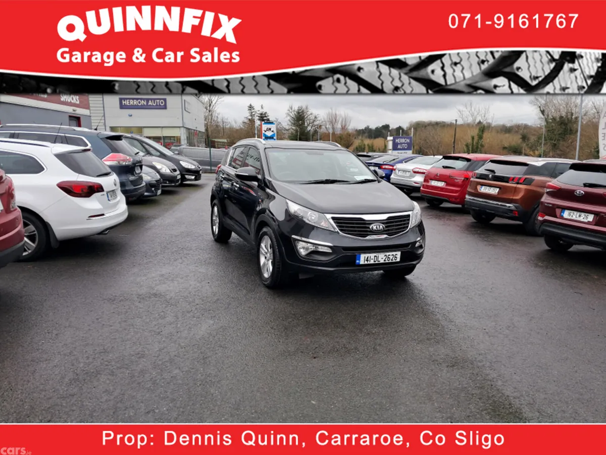 Kia Sportage Estate, Diesel, 2014, Black