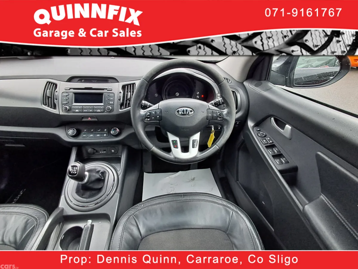 Kia Sportage Estate, Diesel, 2014, Black