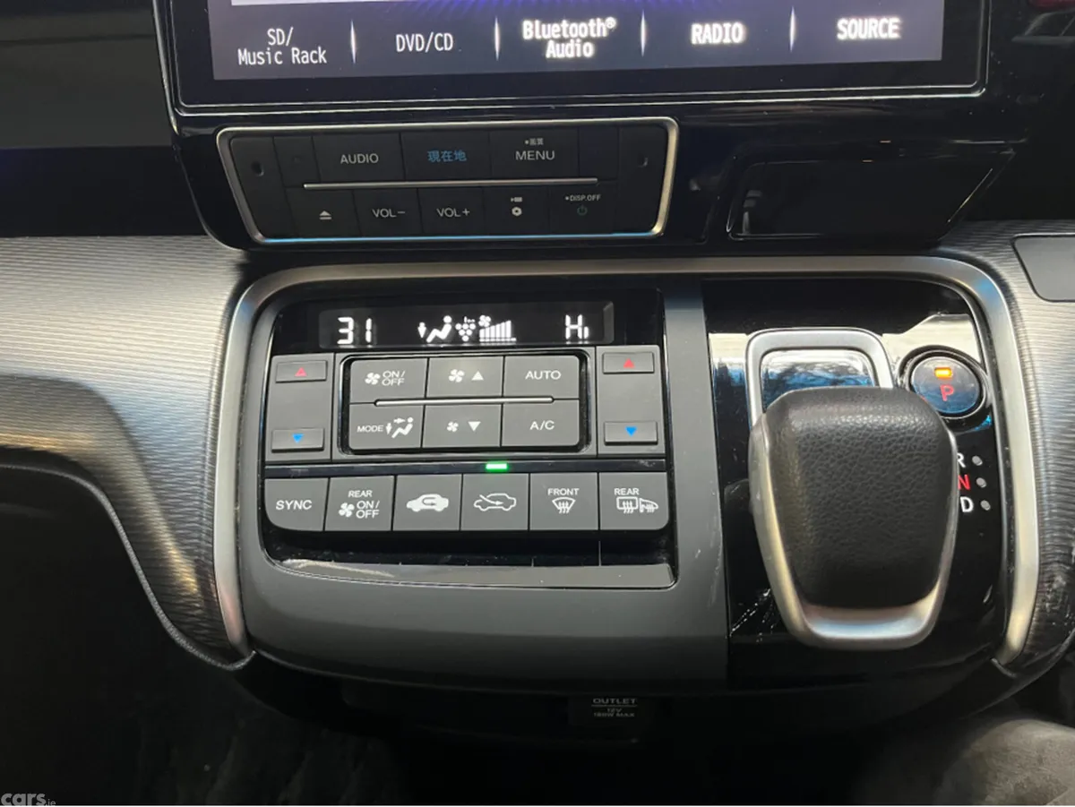 Honda Stepwagon MPV, Petrol Hybrid, 2020, Black