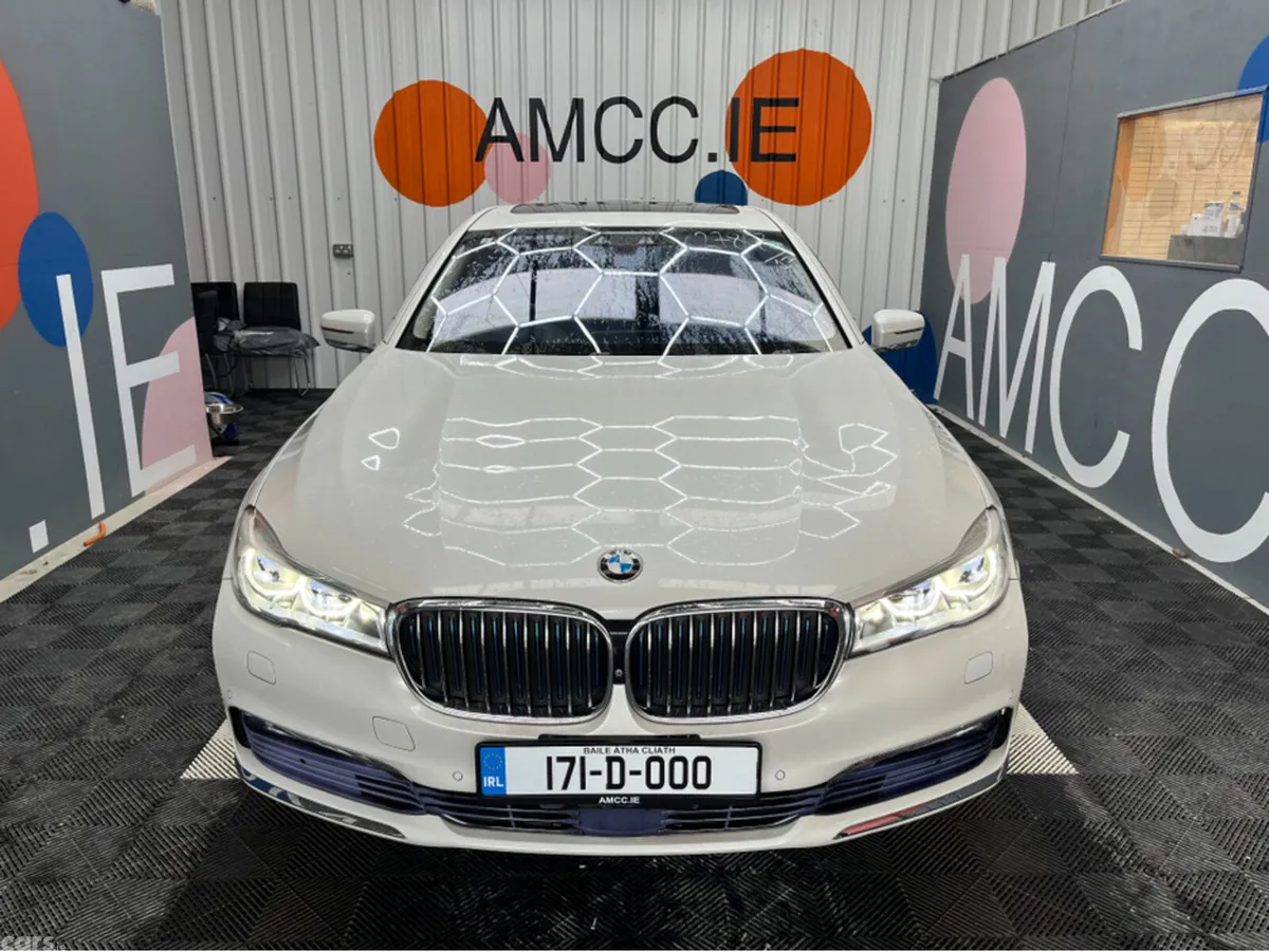 BMW 7-Series Saloon, Petrol Plug-in Hybrid, 2017, White