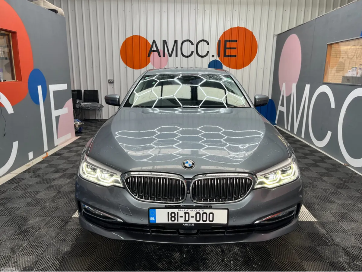 BMW 5-Series Saloon, Petrol Plug-in Hybrid, 2018, Grey