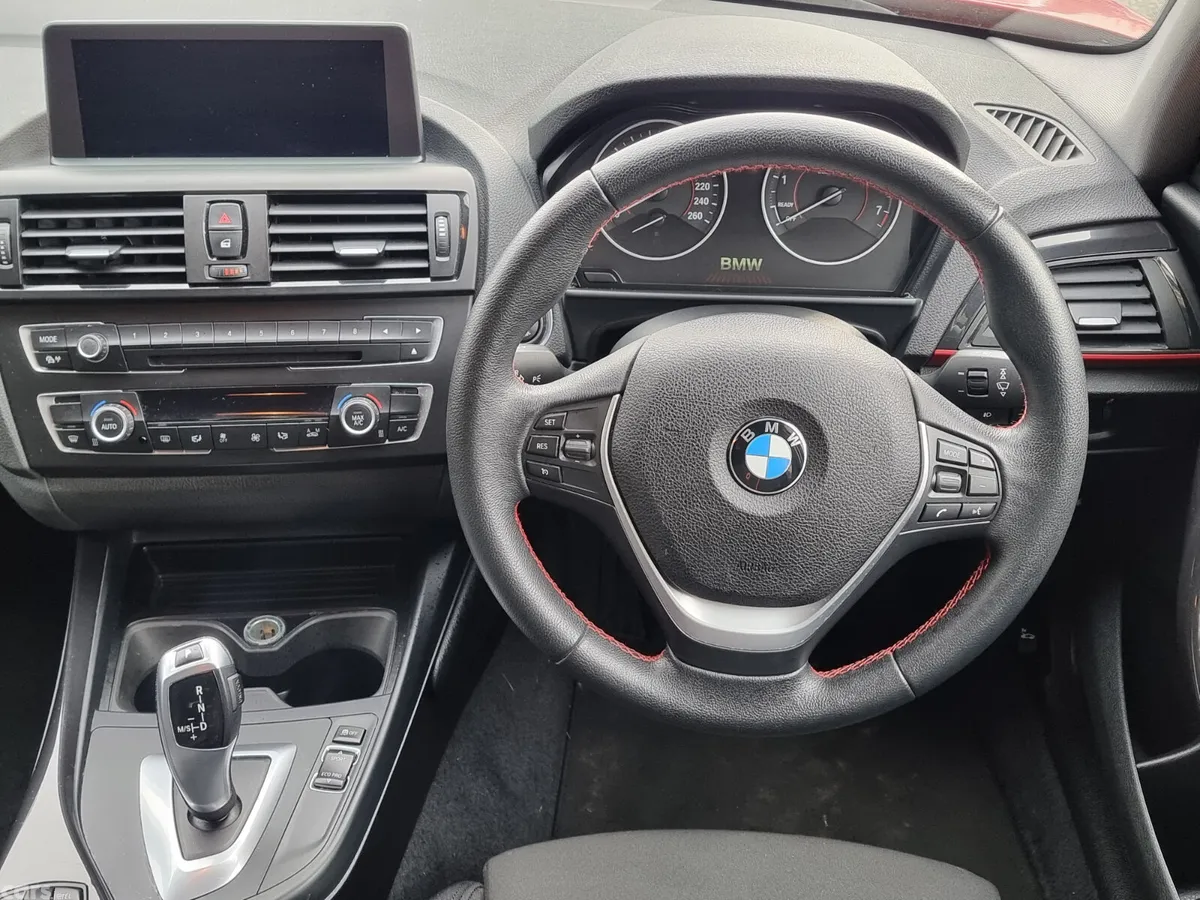 BMW 1-Series Hatchback, Petrol, 2014, Red