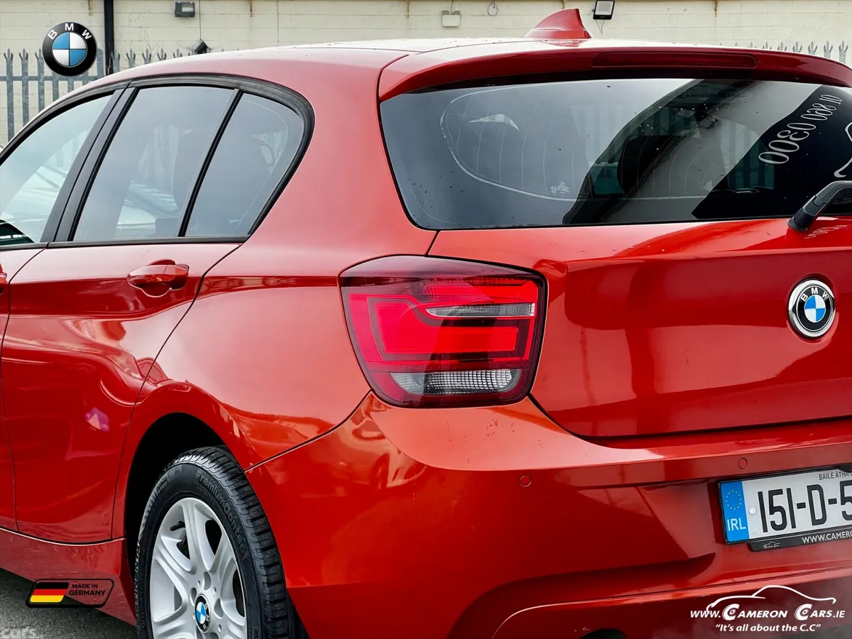 BMW 1-Series Hatchback, Petrol, 2015, Orange