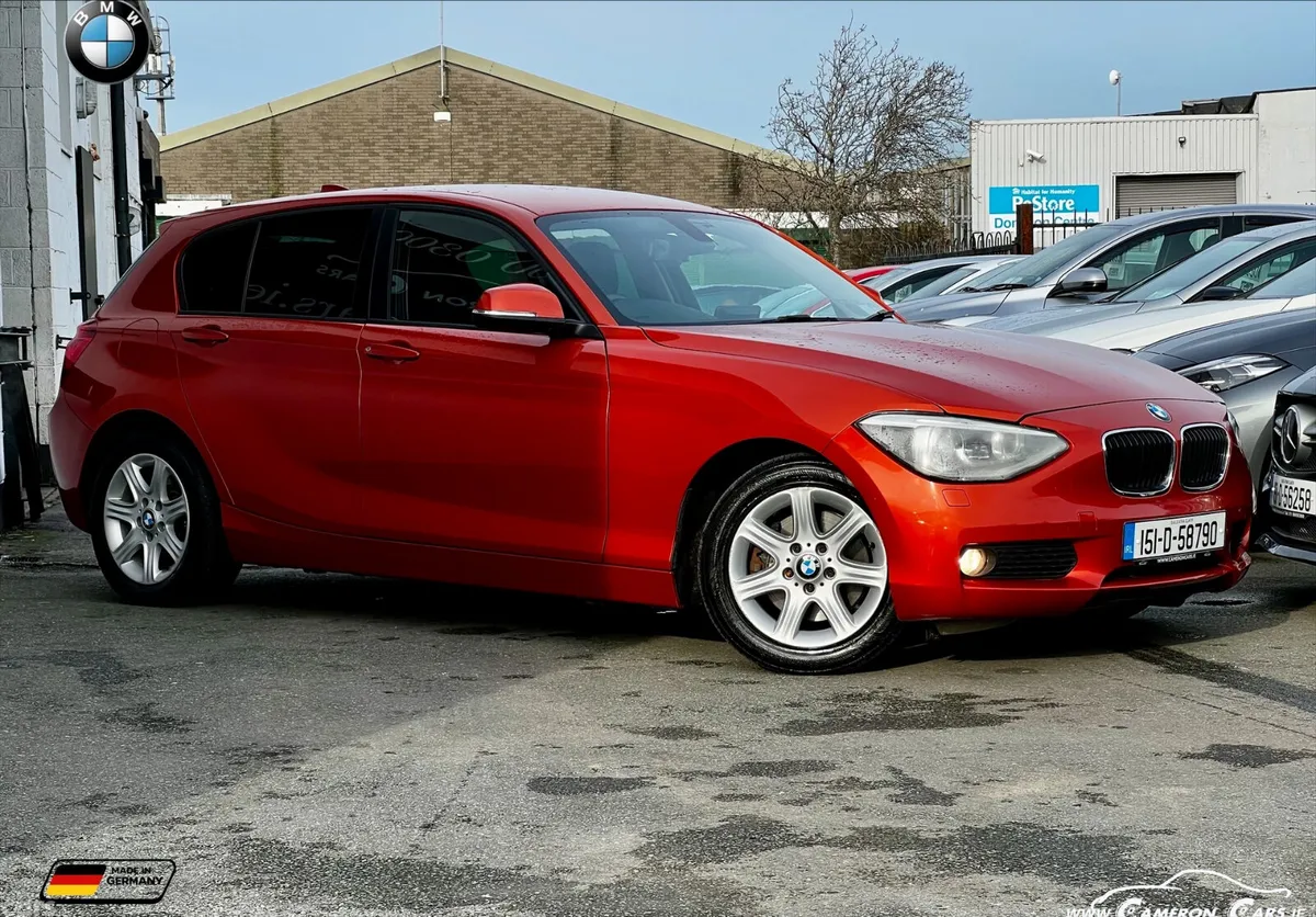 BMW 1-Series Hatchback, Petrol, 2015, Orange