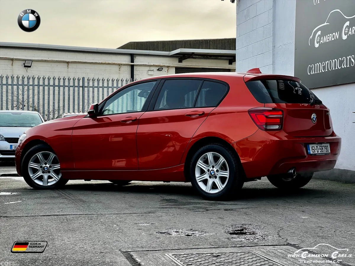 BMW 1-Series Hatchback, Petrol, 2015, Orange
