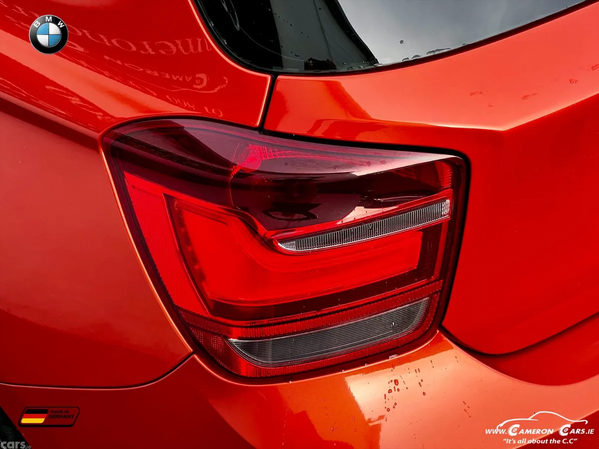 BMW 1-Series Hatchback, Petrol, 2015, Orange