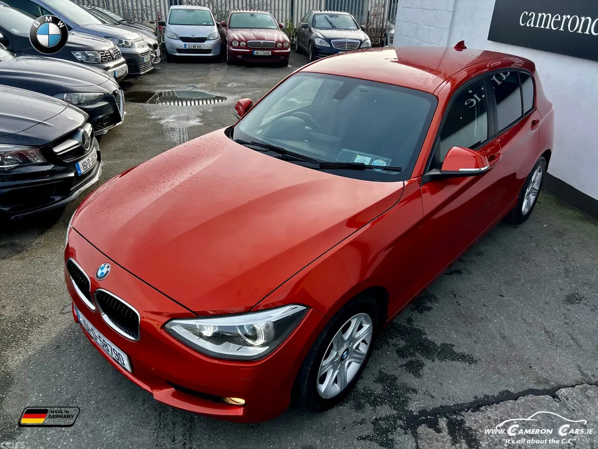 BMW 1-Series Hatchback, Petrol, 2015, Orange