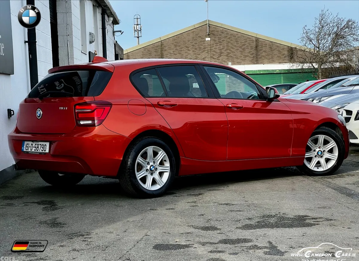 BMW 1-Series Hatchback, Petrol, 2015, Orange
