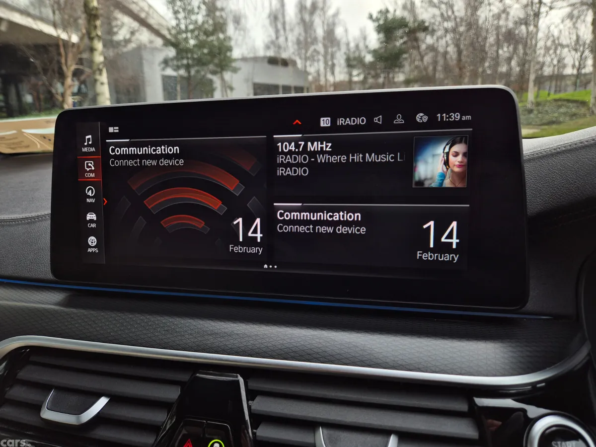 BMW 5-Series Saloon, Petrol Plug-in Hybrid, 2023, Grey