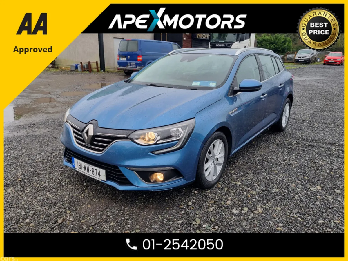 Renault Megane Estate, Diesel, 2018, Blue