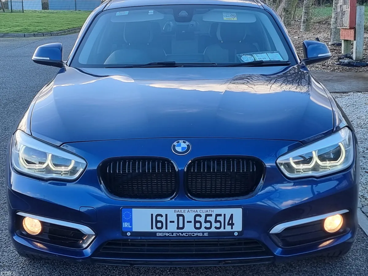 BMW 1-Series Hatchback, Petrol, 2016, Blue