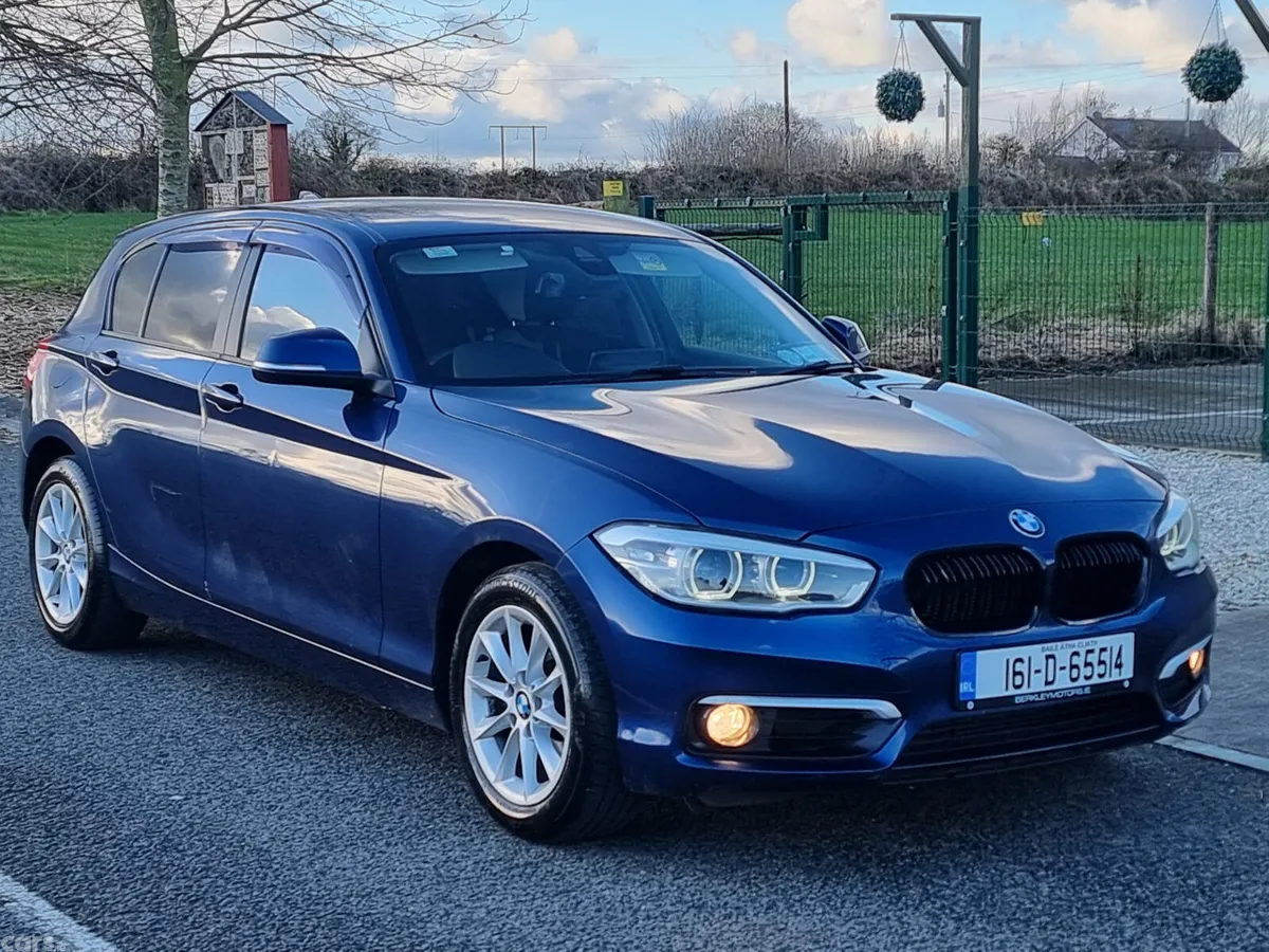 BMW 1-Series Hatchback, Petrol, 2016, Blue