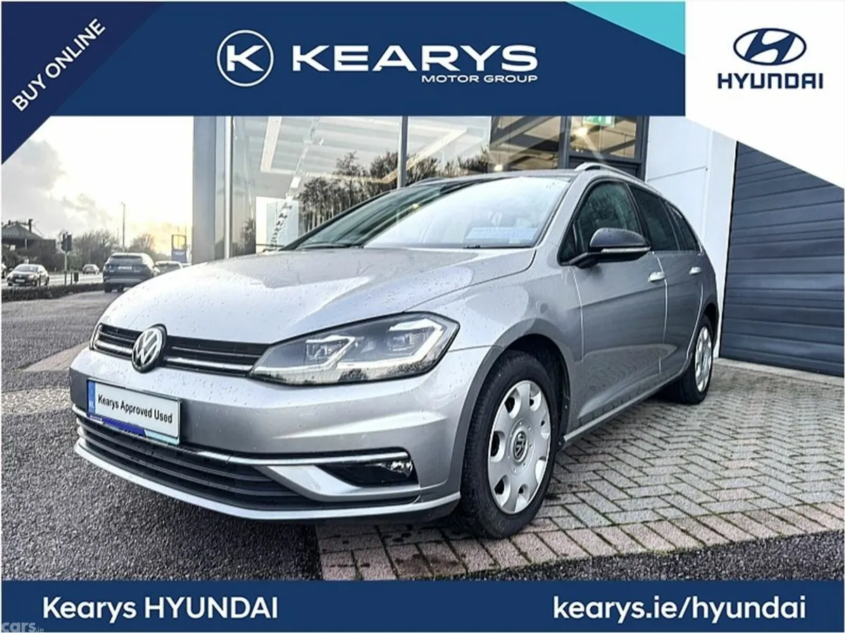 Volkswagen Golf Estate, Petrol, 2019, Silver