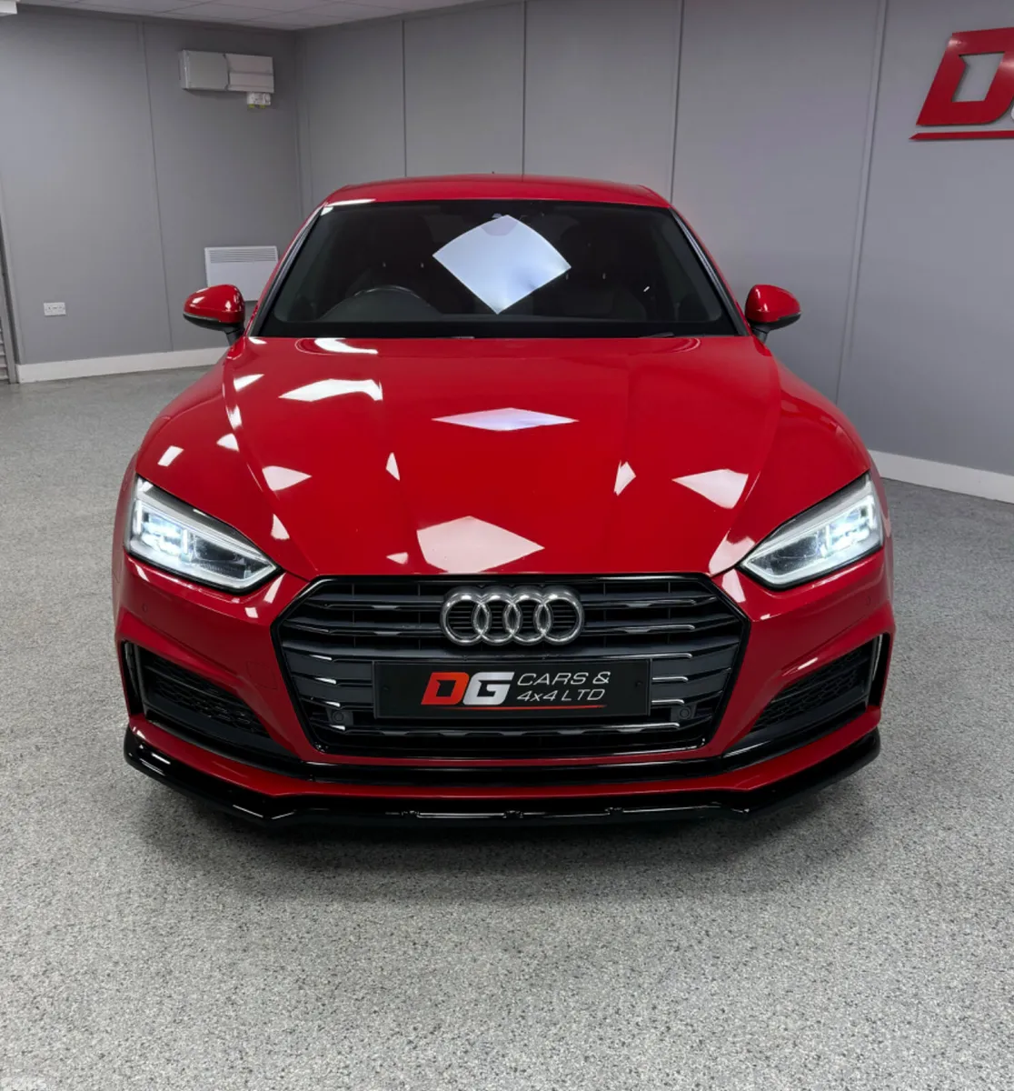 Audi A5 Hatchback, Diesel, 2018, Red