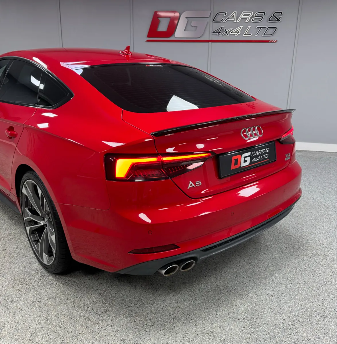 Audi A5 Hatchback, Diesel, 2018, Red