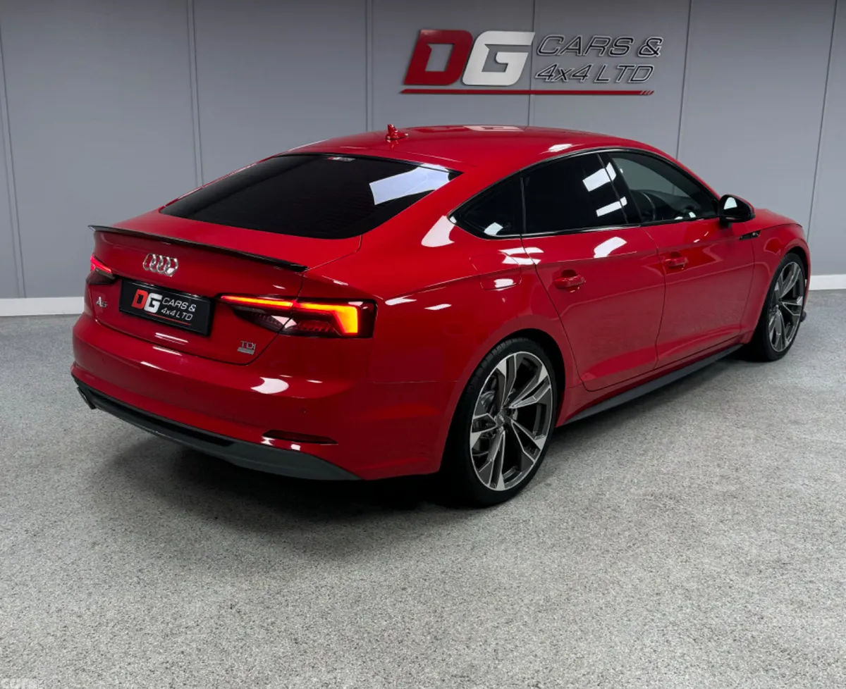 Audi A5 Hatchback, Diesel, 2018, Red